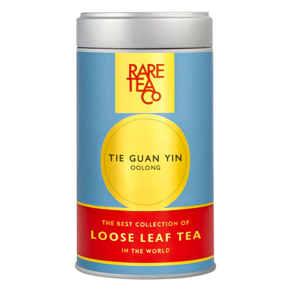 Empty Chinese Tie Guan Yin Oolong Tin