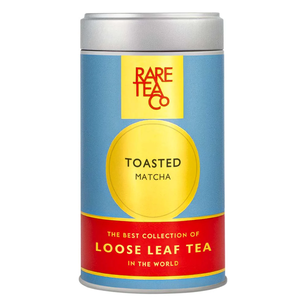 Empty Japanese Toasted Matcha Tin