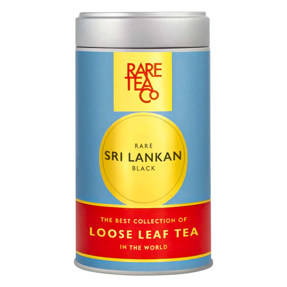 Empty Sri Lankan Black Tea Tin